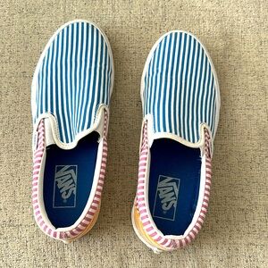 Vans slip-on canvas shoes